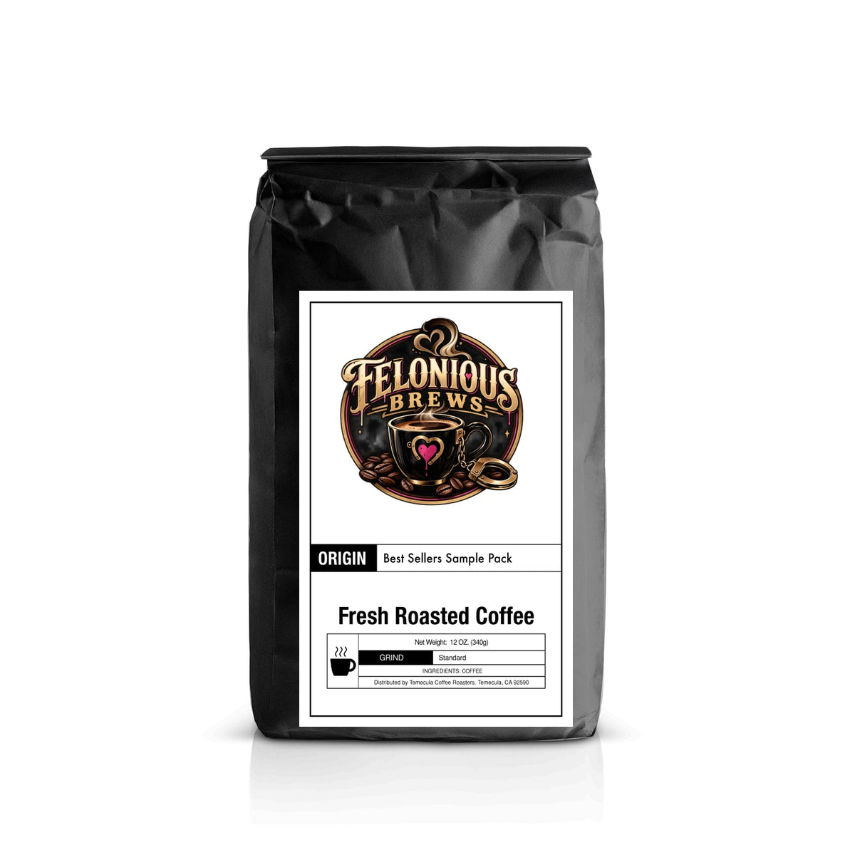 Best Sellers Sample Pack: 6Bean, Cowboy, Breakfast, Peru, Mexico, Bali